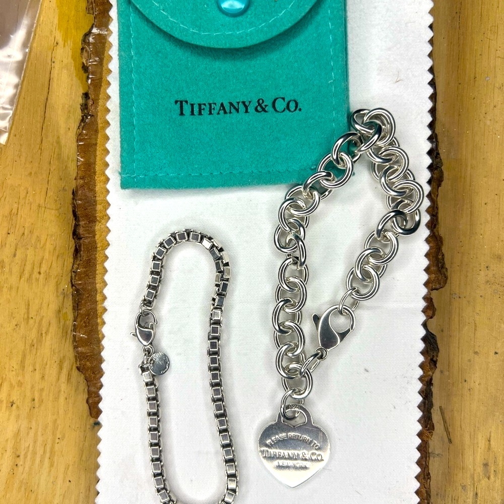 Tiffany & Co. Silver Bracelet Set